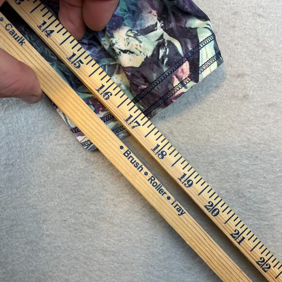 Lululemon Run Top Speed Crop II 2 Leggings Sz 6 Iridescent Multi - Picture 12 of 12